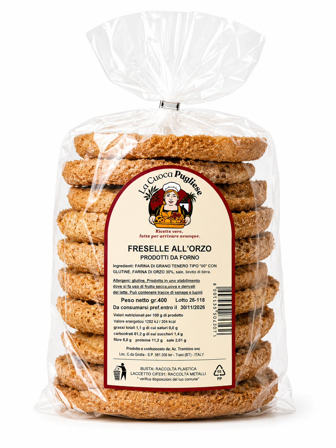 Freselle all'Orzo