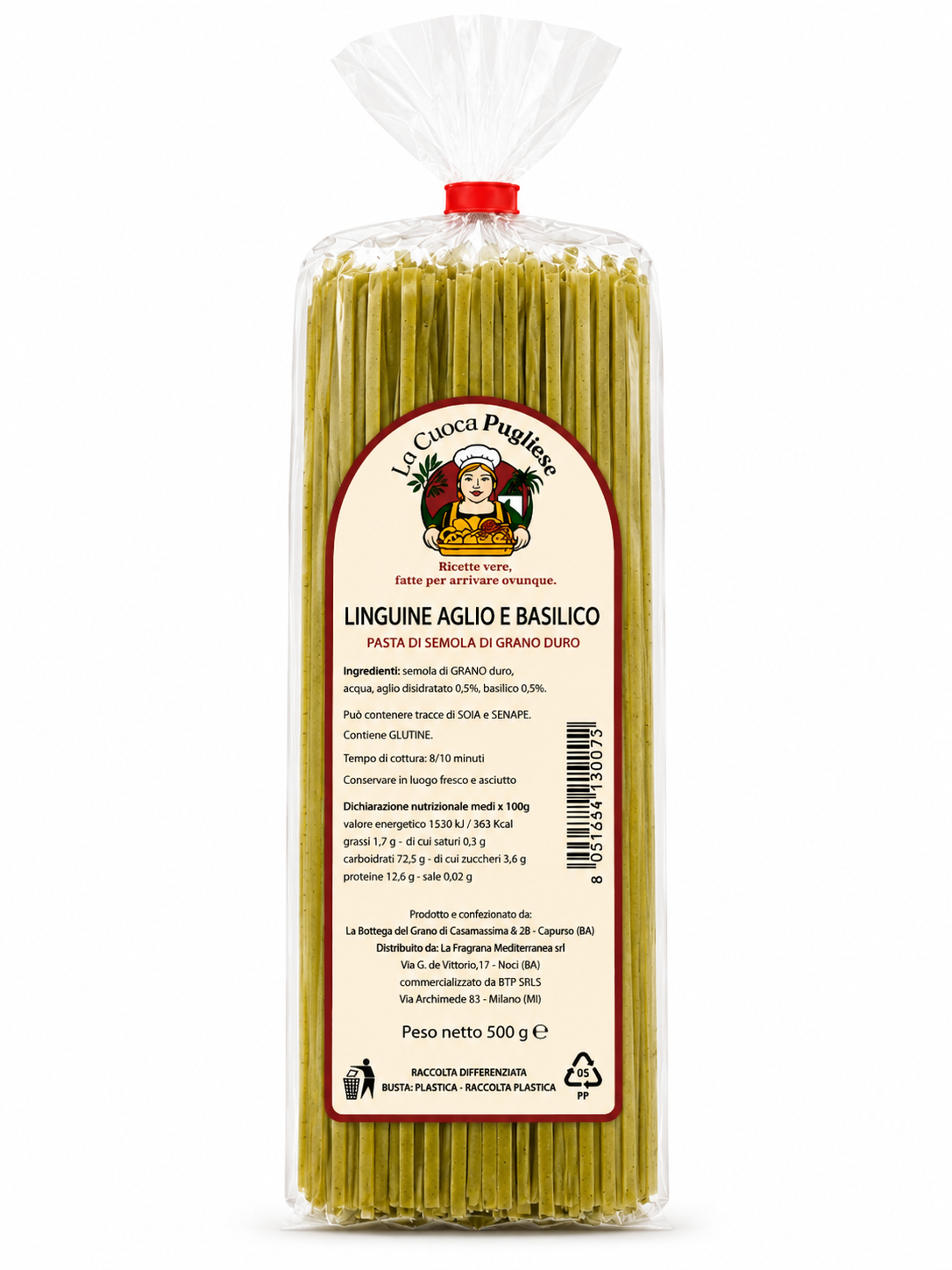 Linguine Aglio e Basilico