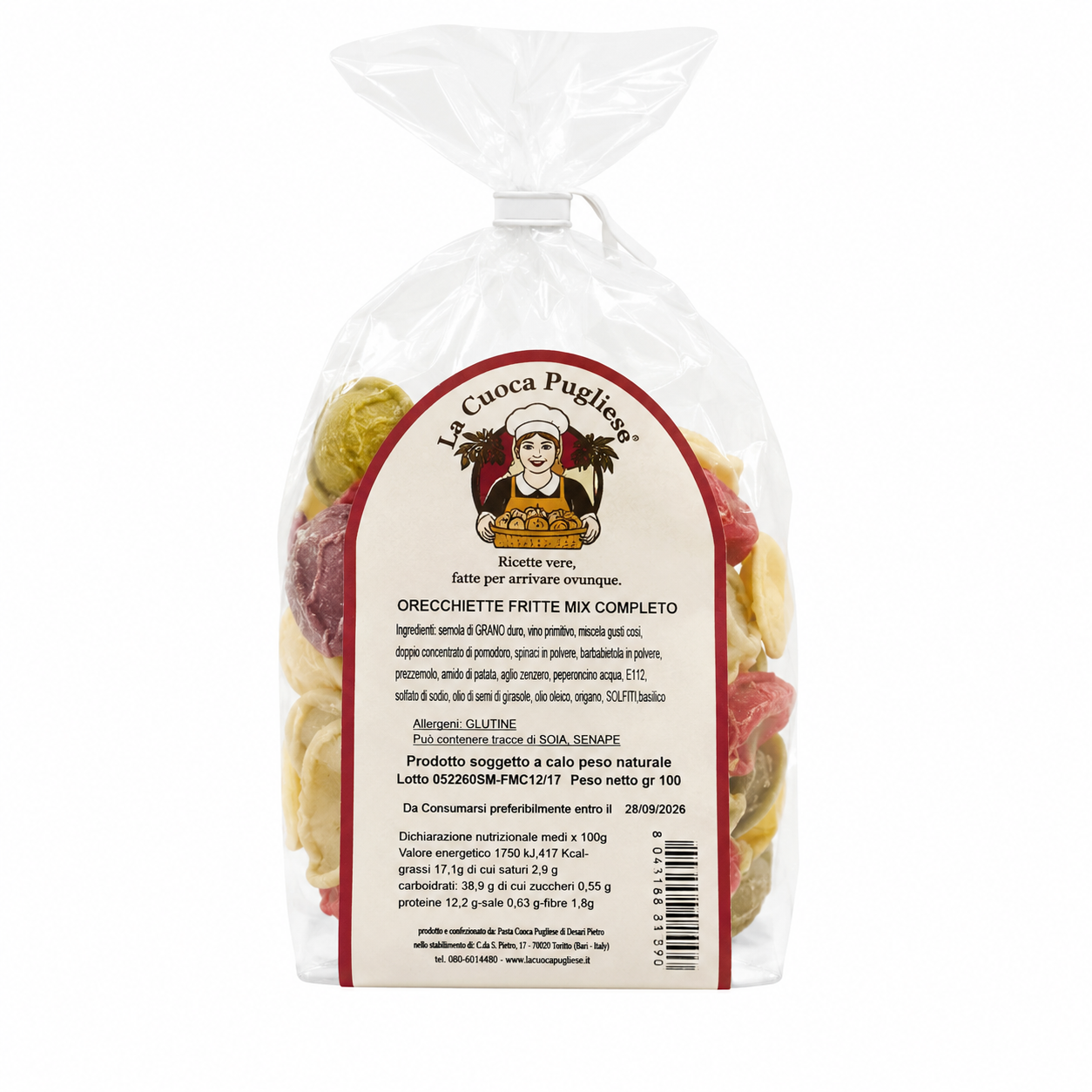 Orecchiette fritte Mix