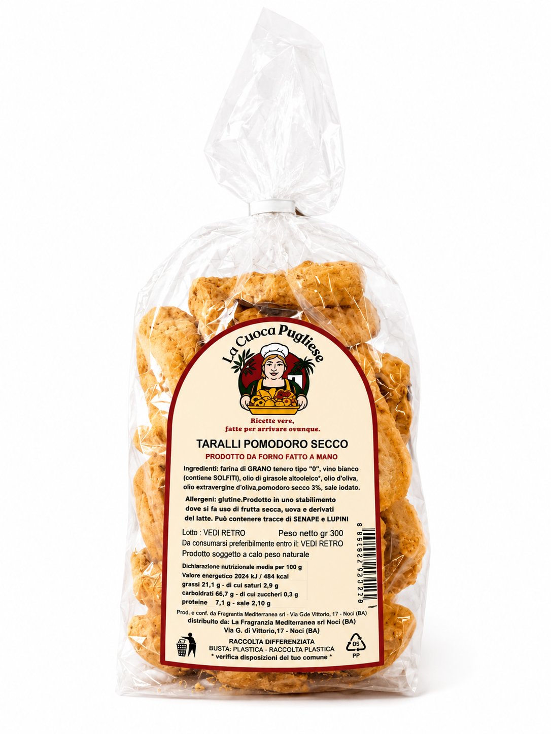 Taralli al Pomodoro secco.
