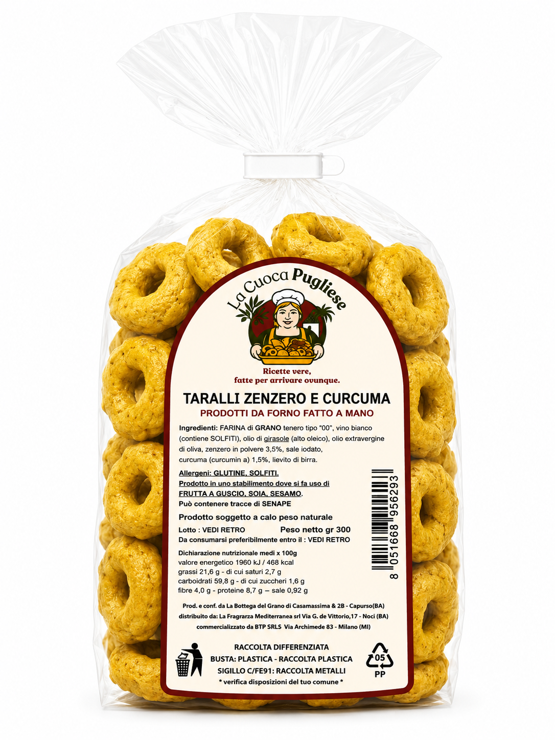 Taralli Zenzero e Curcuma