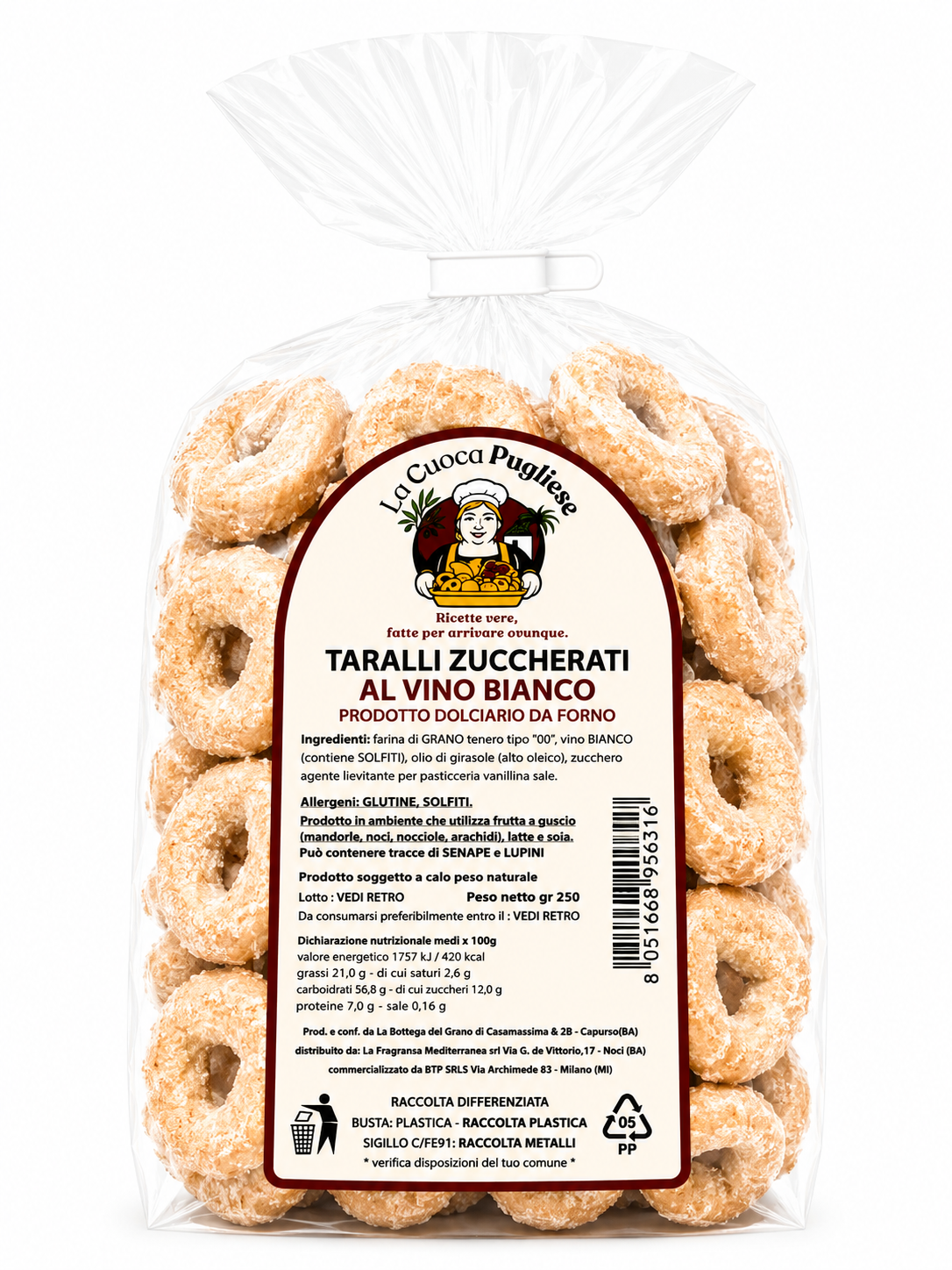 Taralli Zuccherati al Vino Bianco